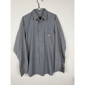 Auburn TIGERS Campus Specialties Men's‎ XL Long Sleeve Blue Checks